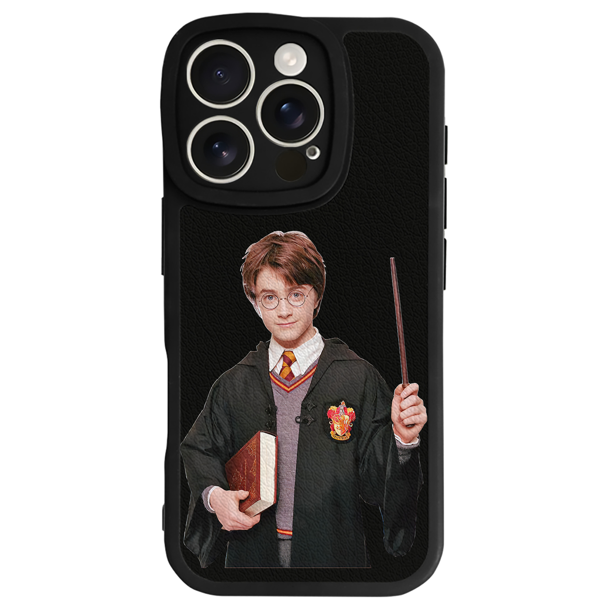 （画像用） Harry Potter ハリー・ポッターシリーズ 【iPhone 16シリーズ対応】シリコンスマホケース（レザー調） 材質：シリコン